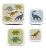 Load image into Gallery viewer, A LITTLE LOVELY COMPANY - Lunch &amp; snack box set -  Dinosaurs